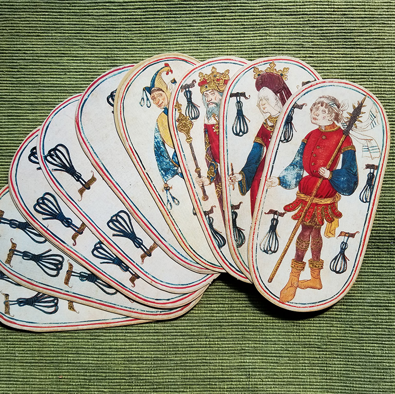 Medieval playing cards