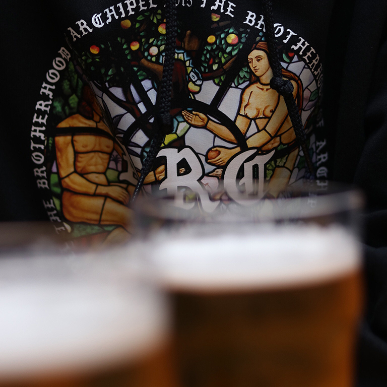 Image from brewery in Rennes, France.
