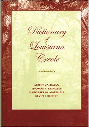Dictionary of Louisiana Creole